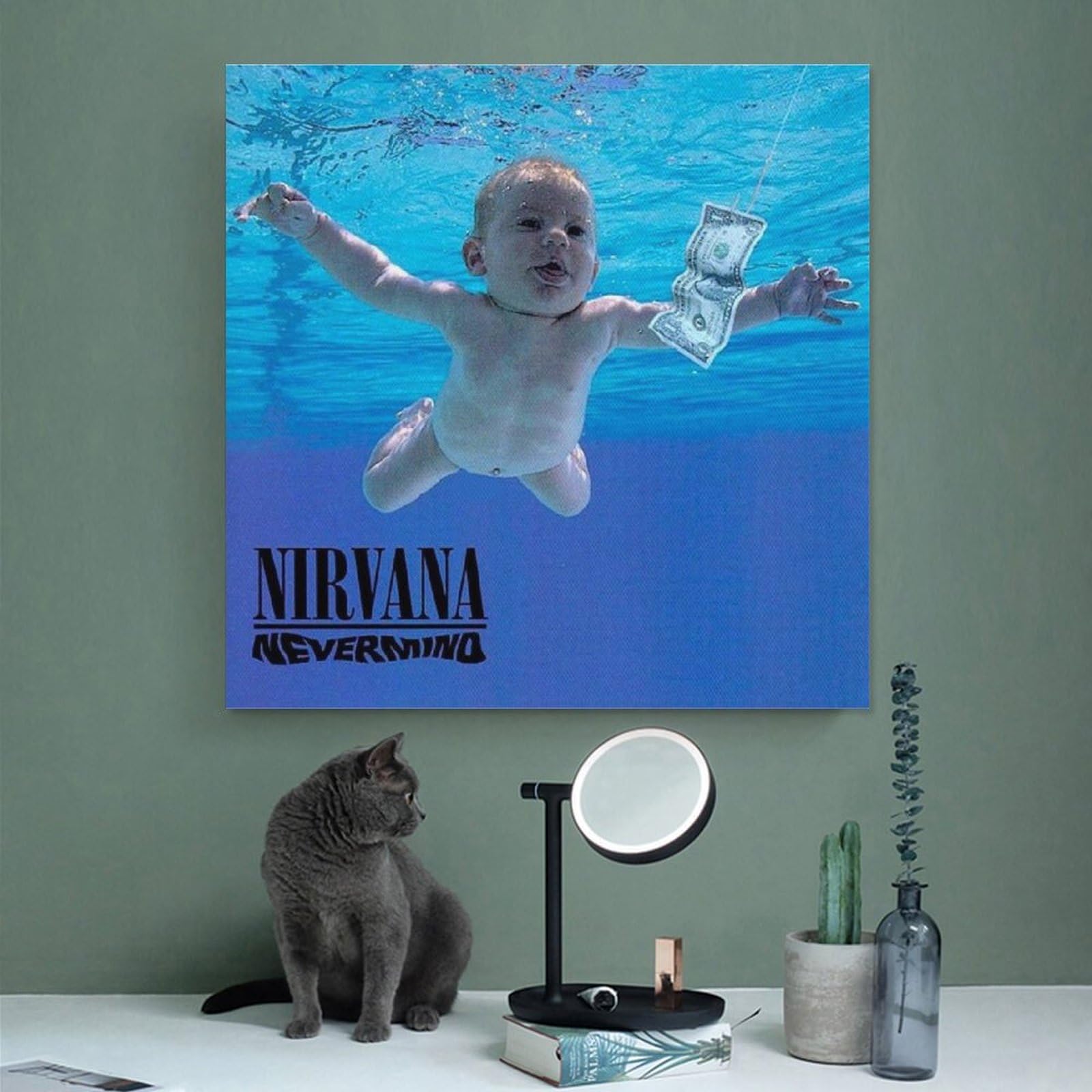 [当時物]カート・コバーン　ポスター　ニルバーナ　Nirvana Amazon.co.jp: ニルヴァーナ人気ロックバンドのポスター - カート